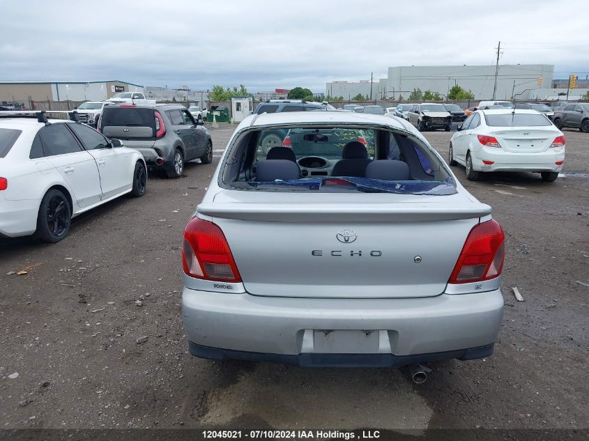 2000 Toyota Echo VIN: JTDAT1236Y0056044 Lot: 12045021