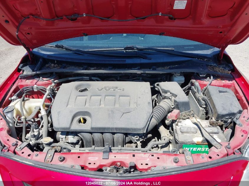 2011 Toyota Corolla S/Le VIN: 2T1BU4EEXBC554650 Lot: 12045022