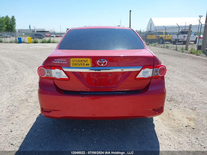 2011 Toyota Corolla S/Le VIN: 2T1BU4EEXBC554650 Lot: 12045022