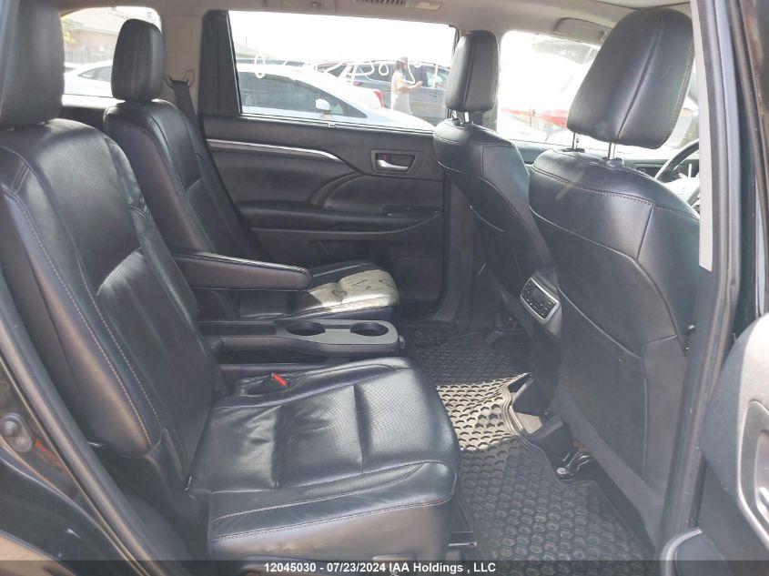 2019 Toyota Highlander Hybrid Limited VIN: 5TDDGRFH6KS061223 Lot: 12045030