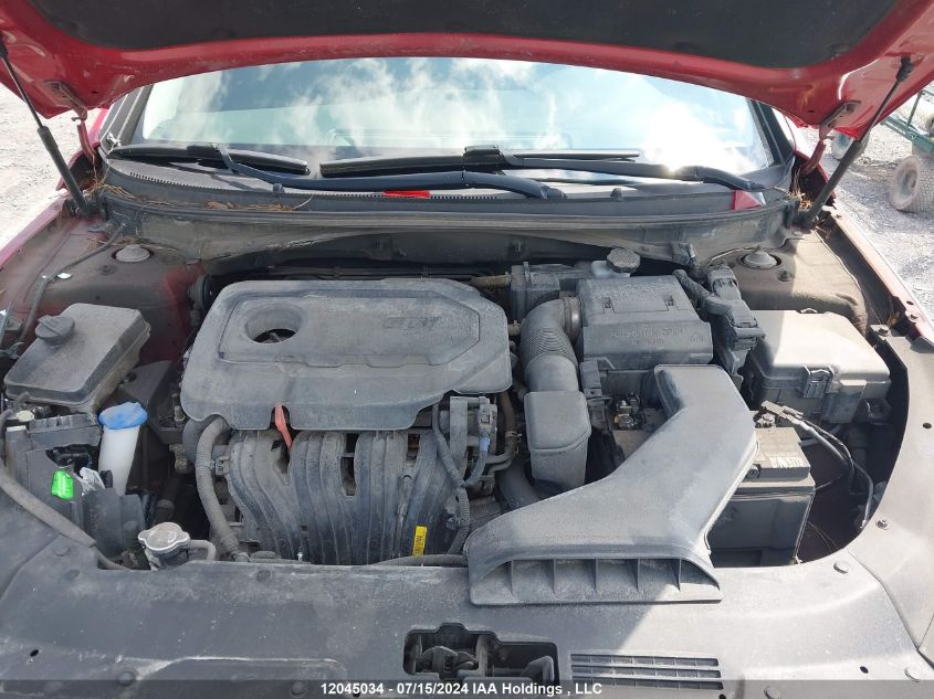 2018 Hyundai Sonata Gl VIN: 5NPE24AF8JH721505 Lot: 12045034