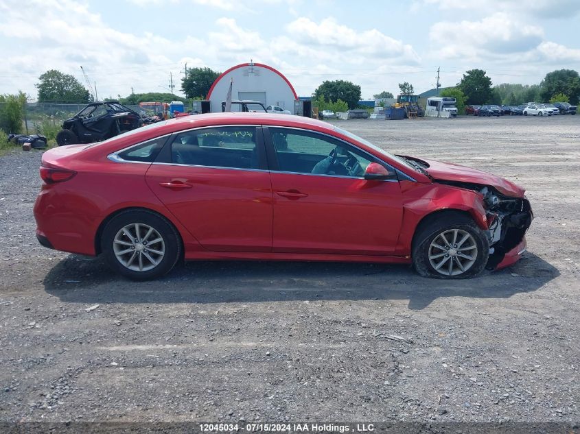 2018 Hyundai Sonata Gl VIN: 5NPE24AF8JH721505 Lot: 12045034