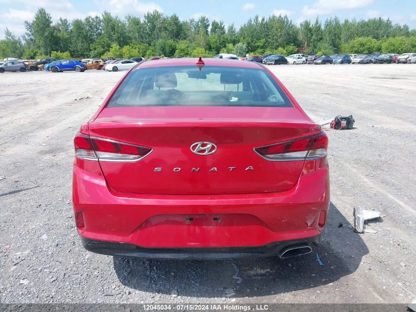2018 Hyundai Sonata Gl VIN: 5NPE24AF8JH721505 Lot: 12045034