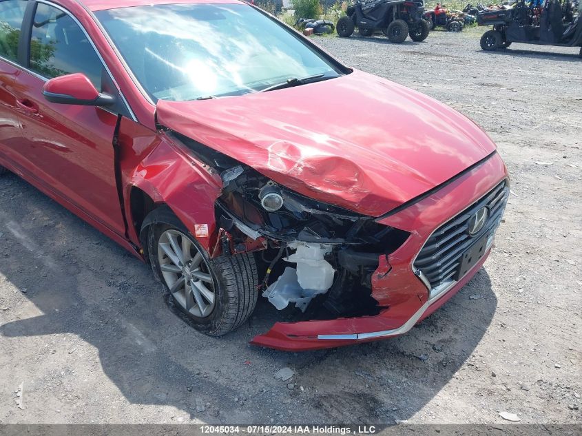 2018 Hyundai Sonata Gl VIN: 5NPE24AF8JH721505 Lot: 12045034