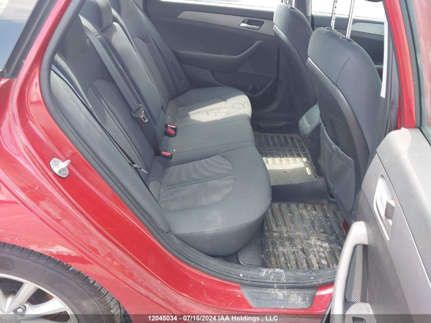 2018 Hyundai Sonata Gl VIN: 5NPE24AF8JH721505 Lot: 12045034