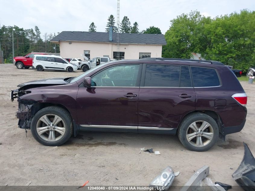 5TDBK3EH9DS232778 2013 Toyota Highlander V6