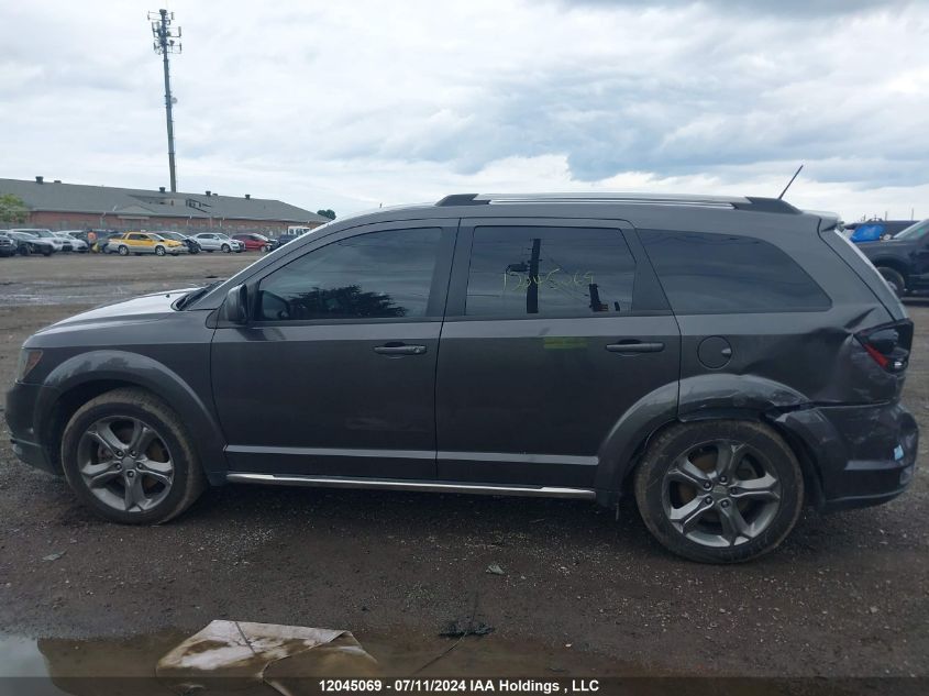 2016 Dodge Journey Crossroad VIN: 3C4PDDGG5GT243796 Lot: 12045069