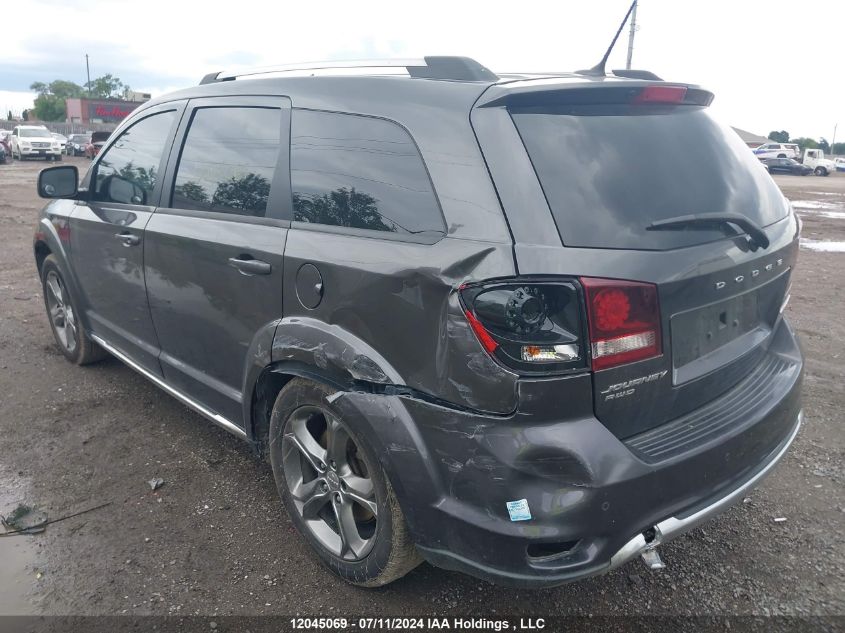 2016 Dodge Journey Crossroad VIN: 3C4PDDGG5GT243796 Lot: 12045069