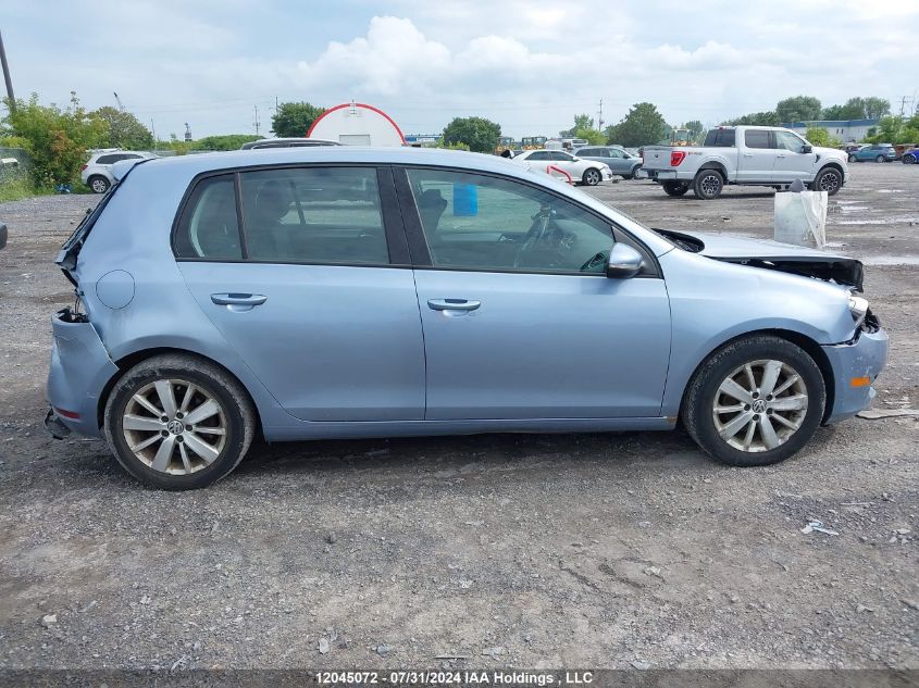 2012 Volkswagen Golf VIN: WVWDA7AJ5CW161878 Lot: 12045072