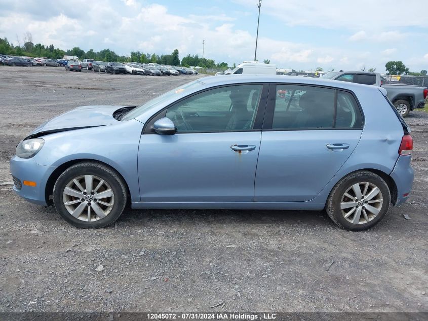 2012 Volkswagen Golf VIN: WVWDA7AJ5CW161878 Lot: 12045072