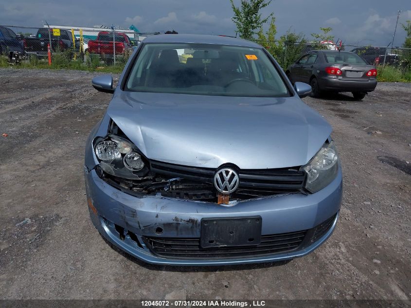 2012 Volkswagen Golf VIN: WVWDA7AJ5CW161878 Lot: 12045072