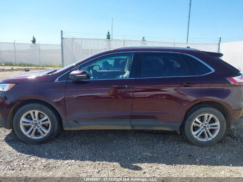 2019 Ford Edge Sel VIN: 2FMPK4J90KBC52762 Lot: 12045082