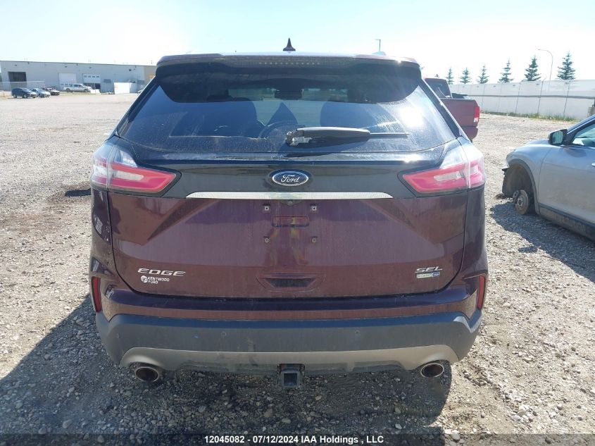 2019 Ford Edge Sel VIN: 2FMPK4J90KBC52762 Lot: 12045082