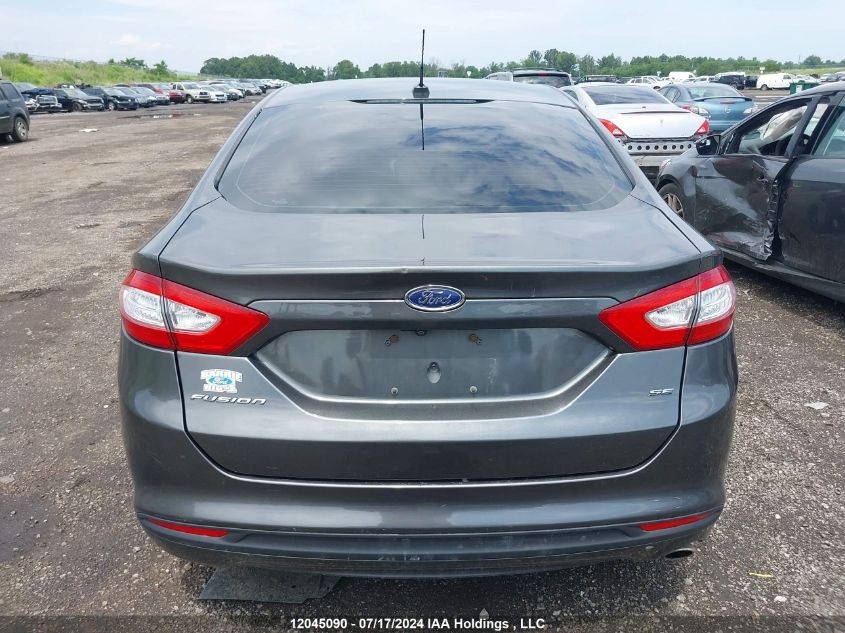2016 Ford Fusion Se VIN: 3FA6P0H75GR362896 Lot: 12045090