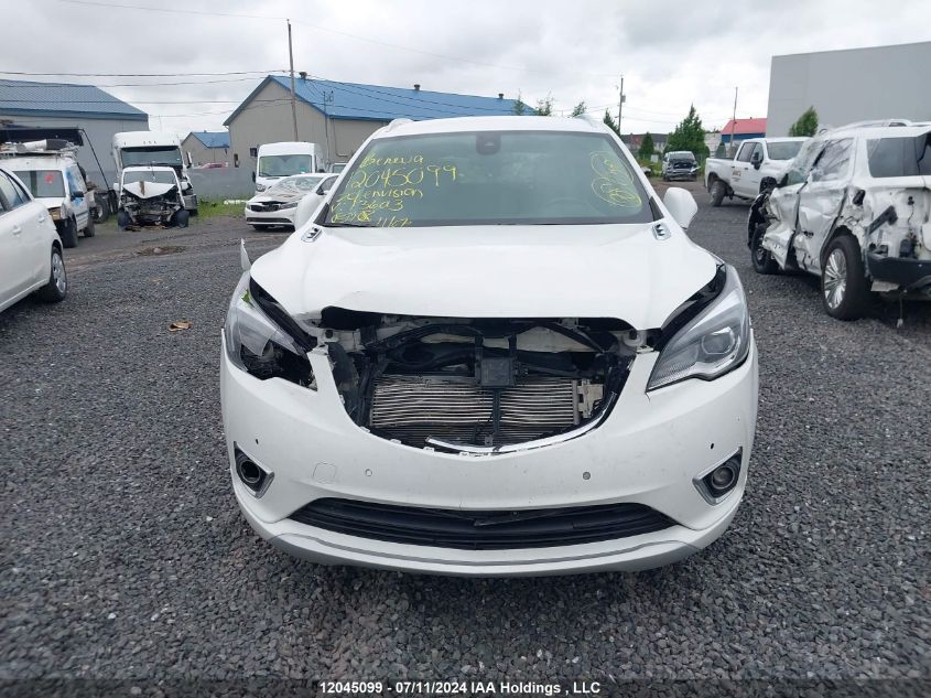 2020 Buick Envision VIN: LRBFX4SX3LD136013 Lot: 12045099