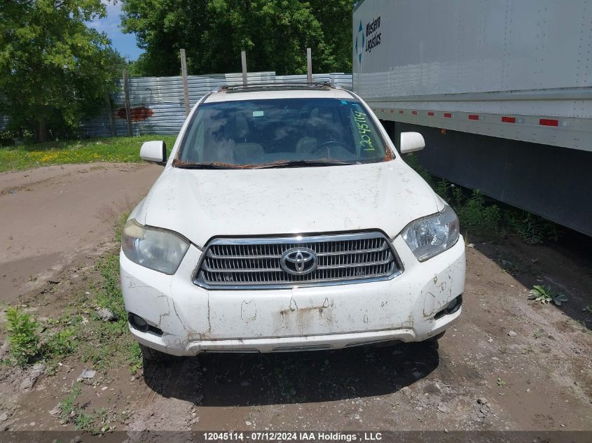 2010 Toyota Highlander Hybrid Hybrid VIN: JTEJW3EH1A2045758 Lot: 12045114