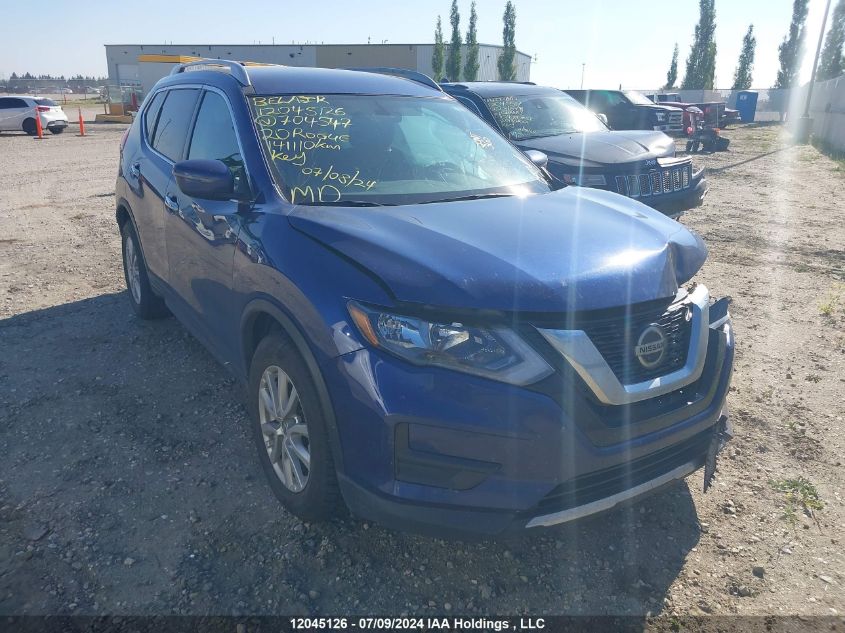 2020 Nissan Rogue VIN: 5N1AT2MT0LC704547 Lot: 12045126