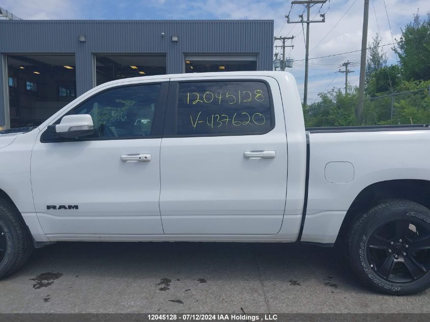 2022 Ram 1500 Sport VIN: 1C6SRFVT2NN437620 Lot: 12045128