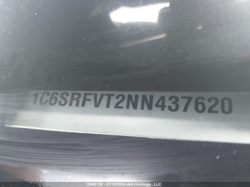 2022 Ram 1500 Sport VIN: 1C6SRFVT2NN437620 Lot: 12045128