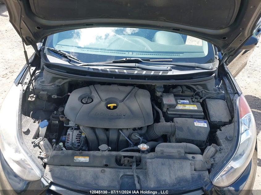 2013 Hyundai Elantra Gls VIN: KMHDH6AE8DU001785 Lot: 12045130