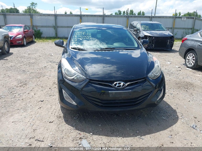 2013 Hyundai Elantra Gls VIN: KMHDH6AE8DU001785 Lot: 12045130