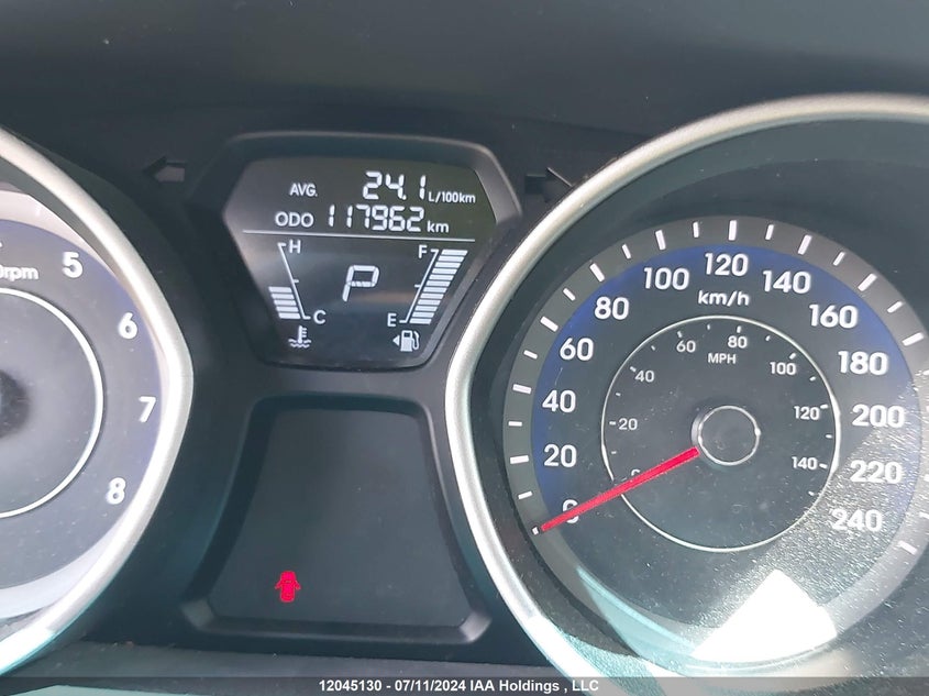 2013 Hyundai Elantra Gls VIN: KMHDH6AE8DU001785 Lot: 12045130