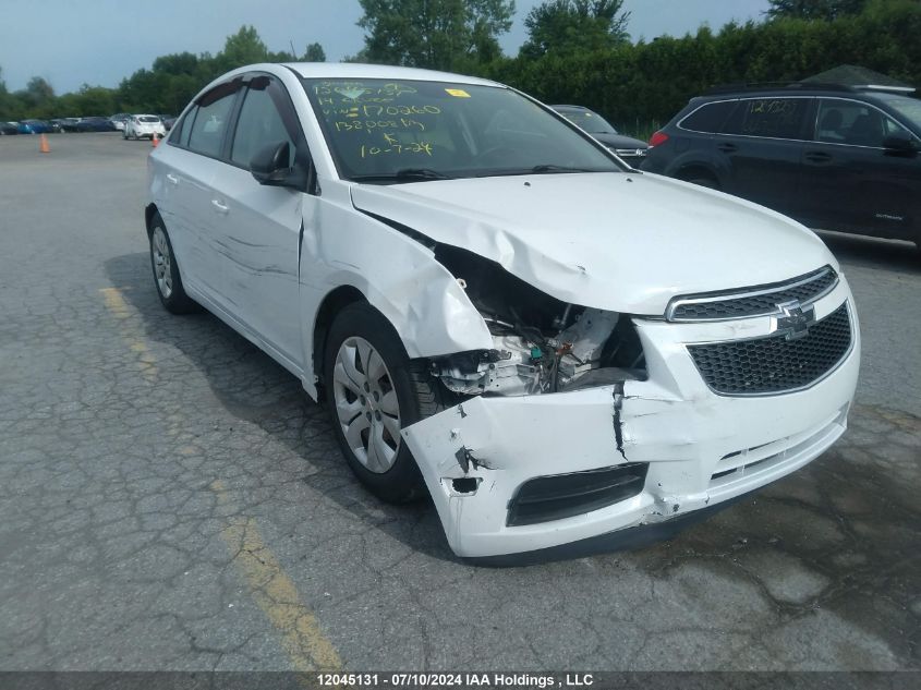 2014 Chevrolet Cruze VIN: 1G1PL5SH0E7170260 Lot: 12045131