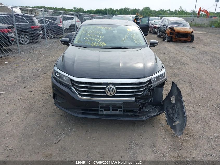 2021 Volkswagen Passat VIN: 1VWBA7A3XMC014254 Lot: 12045140