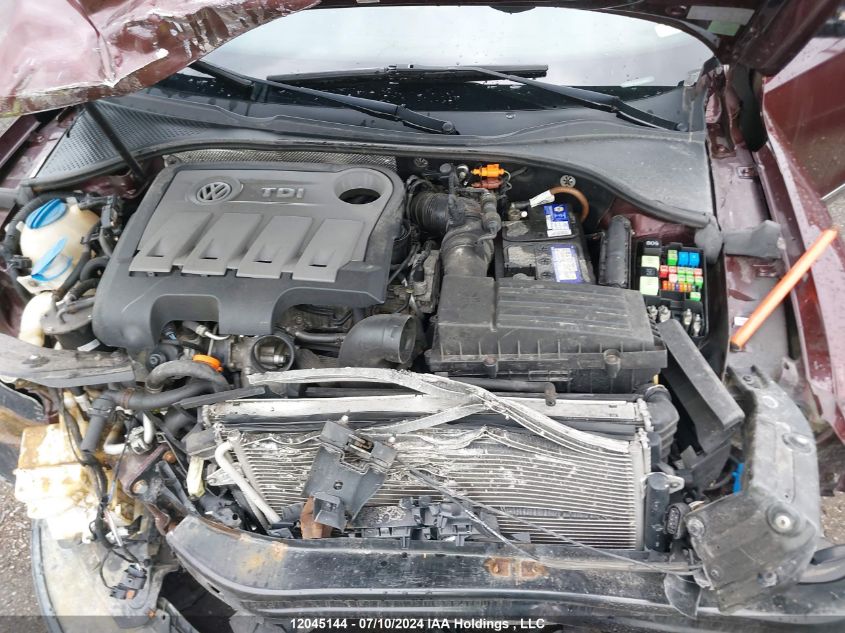 2014 Volkswagen Passat VIN: 1VWCN7A32EC006871 Lot: 12045144