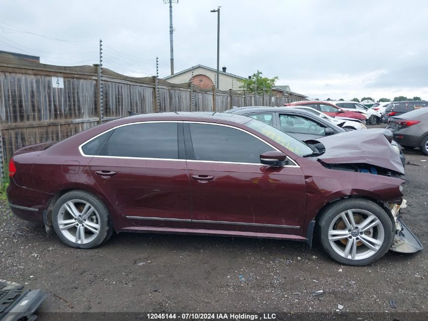 2014 Volkswagen Passat VIN: 1VWCN7A32EC006871 Lot: 12045144