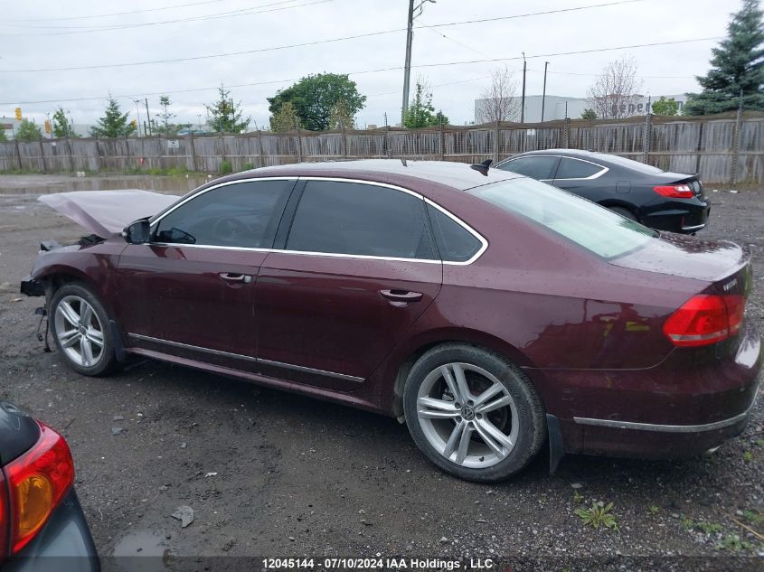 2014 Volkswagen Passat VIN: 1VWCN7A32EC006871 Lot: 12045144