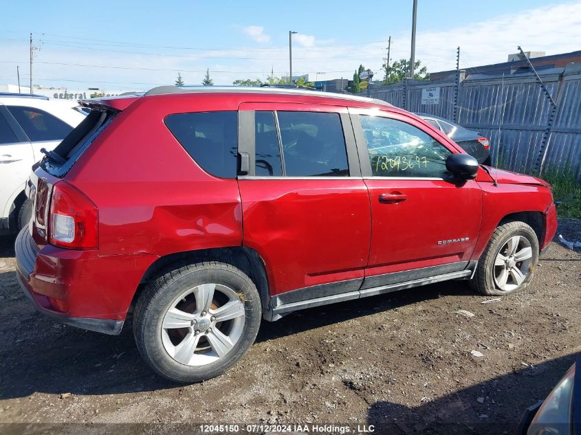 2012 Jeep Compass Sport/North VIN: 1C4NJCAB7CD642782 Lot: 12045150