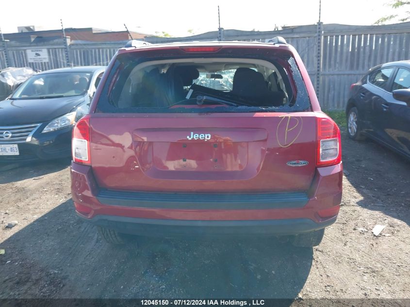 2012 Jeep Compass Sport/North VIN: 1C4NJCAB7CD642782 Lot: 12045150