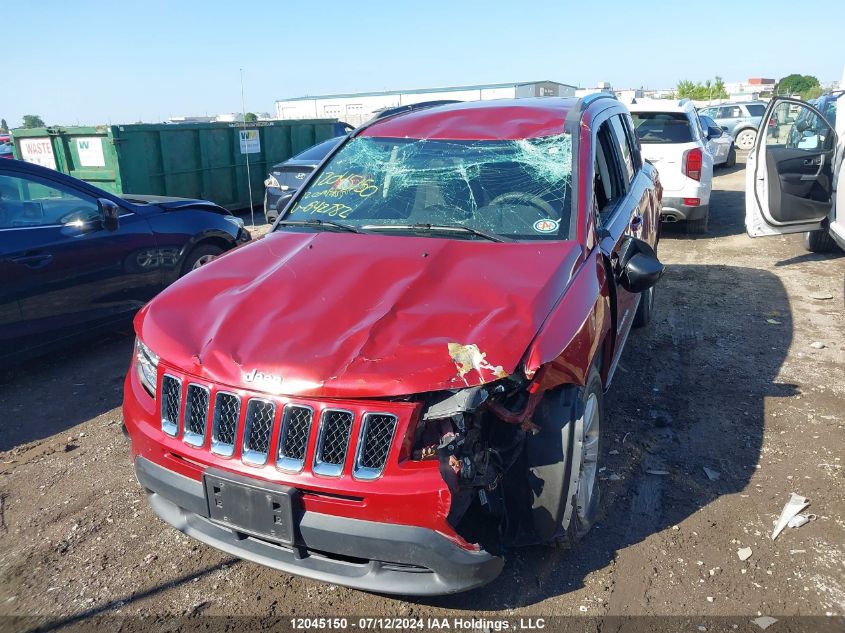 2012 Jeep Compass Sport/North VIN: 1C4NJCAB7CD642782 Lot: 12045150