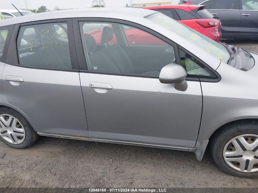 2008 Honda Fit VIN: JHMGD37478S800709 Lot: 12045168