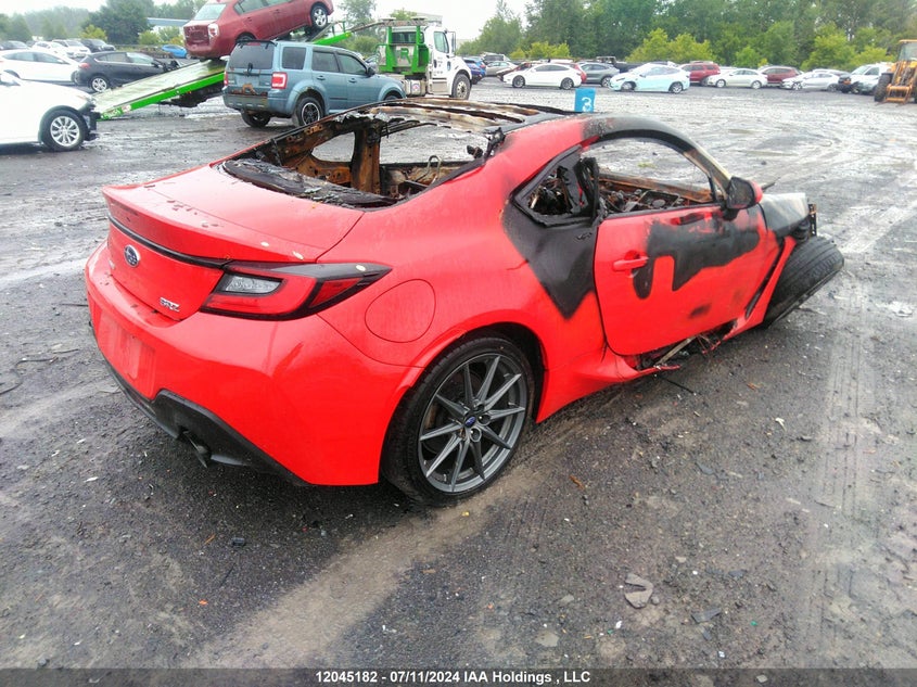 2022 Subaru Brz VIN: JF1ZDBE15N9700498 Lot: 12045182