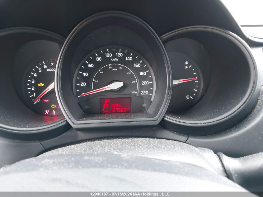 2013 Kia Rio VIN: KNADM4A34D6274839 Lot: 12045187