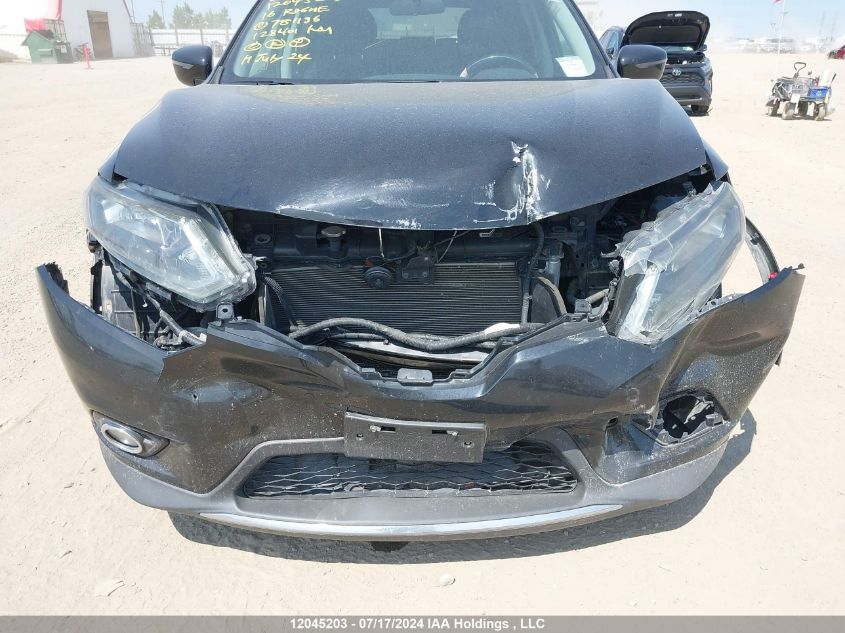 2016 Nissan Rogue VIN: 5N1AT2MV2GC781136 Lot: 12045203