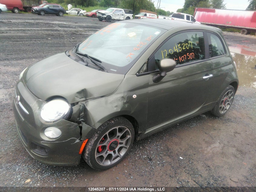 2012 Fiat 500 Sport VIN: 3C3CFFBR0CT107507 Lot: 12045207