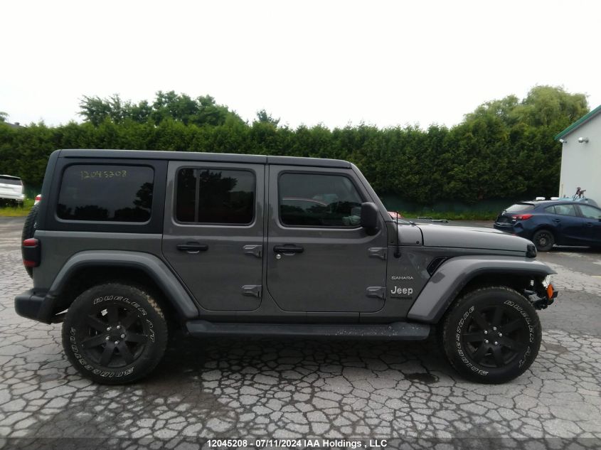 2021 Jeep Wrangler Unlimited Sahara VIN: 1C4HJXEN7MW602930 Lot: 12045208
