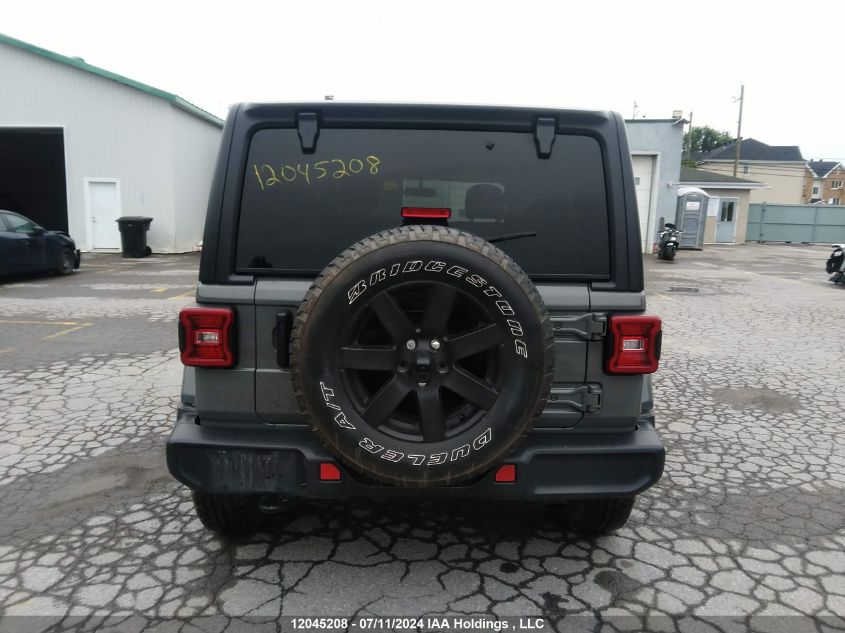 2021 Jeep Wrangler Unlimited Sahara VIN: 1C4HJXEN7MW602930 Lot: 12045208