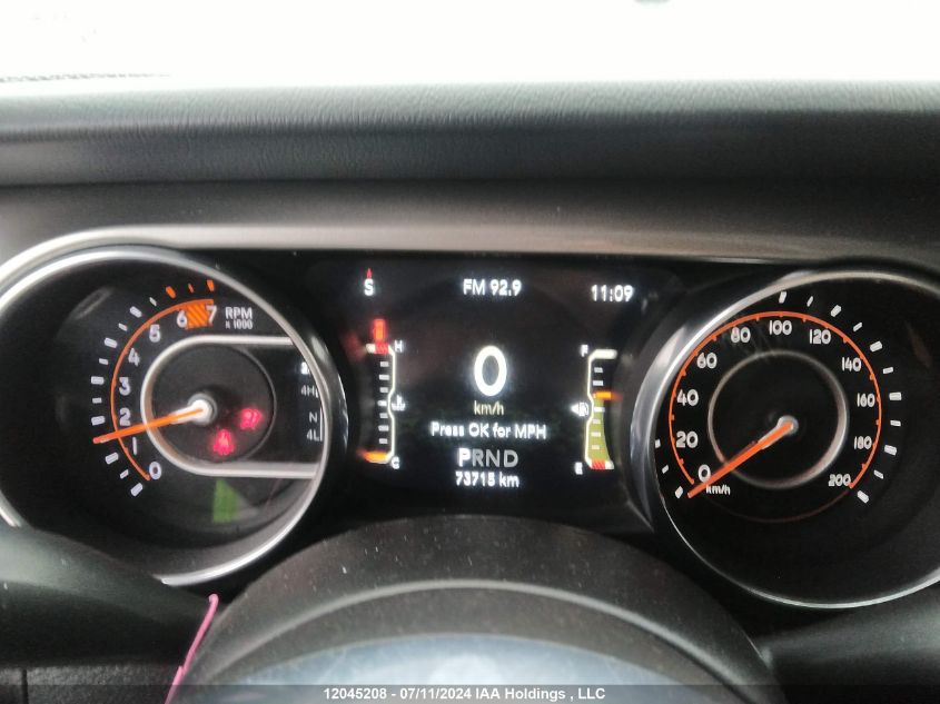 2021 Jeep Wrangler Unlimited Sahara VIN: 1C4HJXEN7MW602930 Lot: 12045208