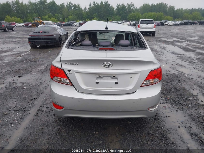 2012 Hyundai Accent VIN: KMHCT4AE5CU236917 Lot: 12045211