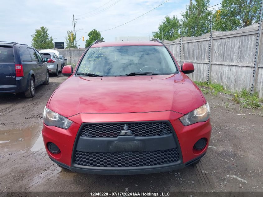 2010 Mitsubishi Outlander VIN: JA4AS2AW0AZ608900 Lot: 12045220