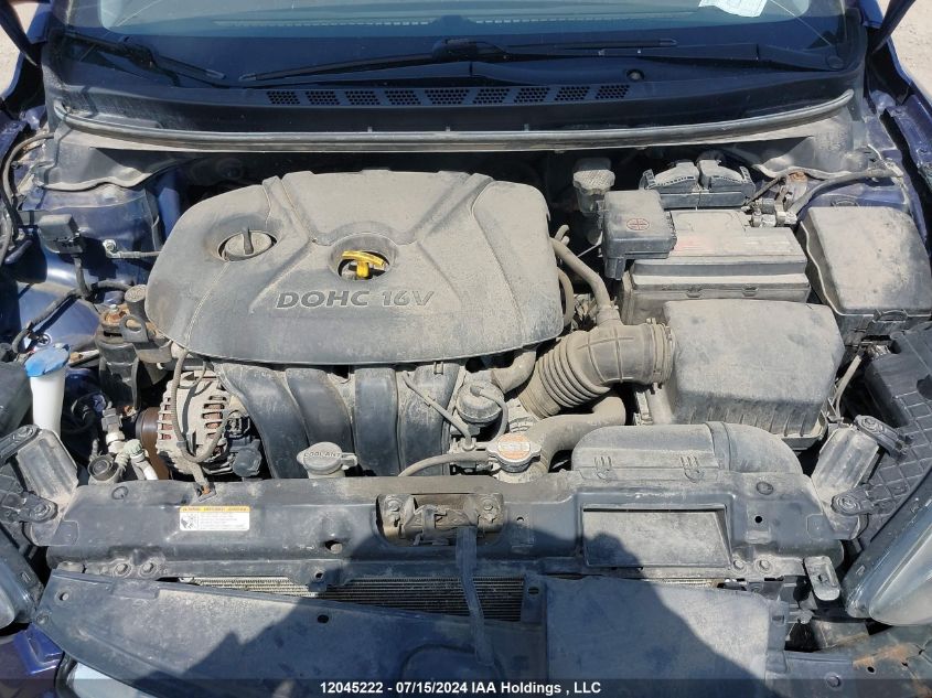 2012 Hyundai Elantra Gls VIN: 5NPDH4AE6CH066054 Lot: 12045222