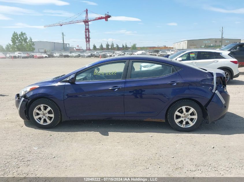 2012 Hyundai Elantra Gls VIN: 5NPDH4AE6CH066054 Lot: 12045222
