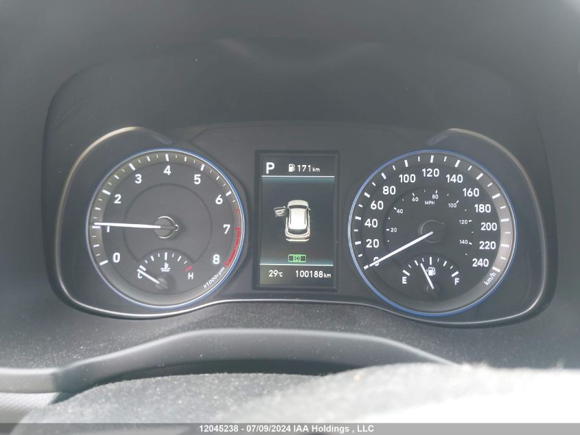 2021 Hyundai Kona Sel VIN: KM8K2CAA0MU699913 Lot: 12045238