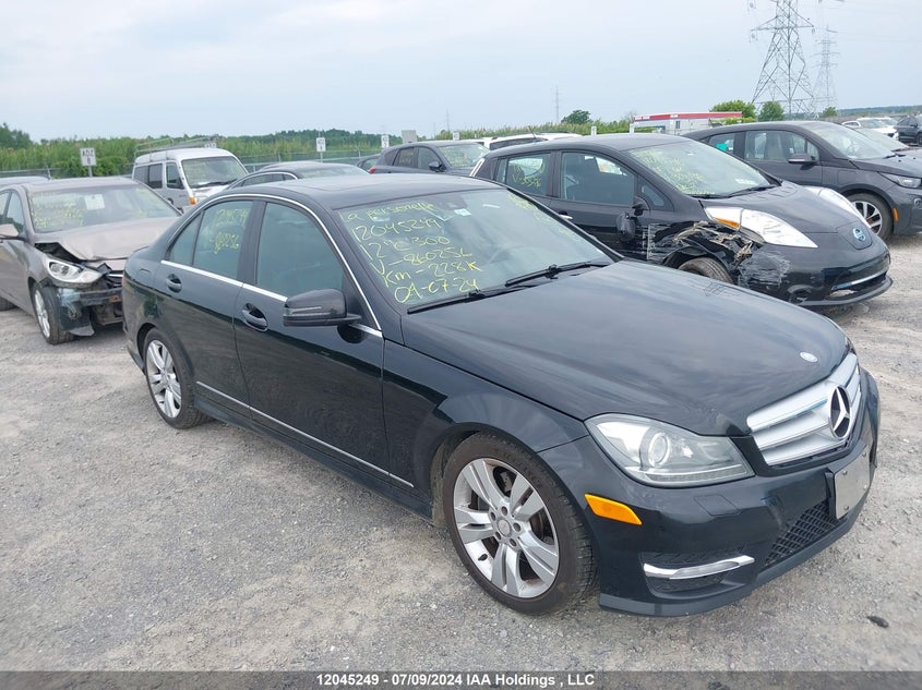 2012 Mercedes-Benz C 300 4Matic VIN: WDDGF8BB2CF860256 Lot: 12045249
