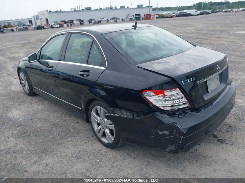 2012 Mercedes-Benz C 300 4Matic VIN: WDDGF8BB2CF860256 Lot: 12045249