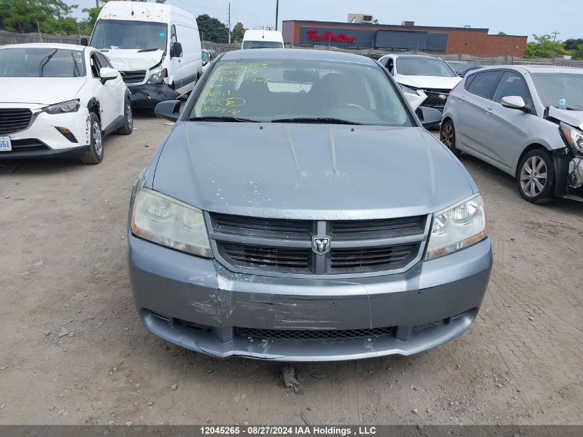 2009 Dodge Avenger Se VIN: 1B3LC46B89N555607 Lot: 12045265